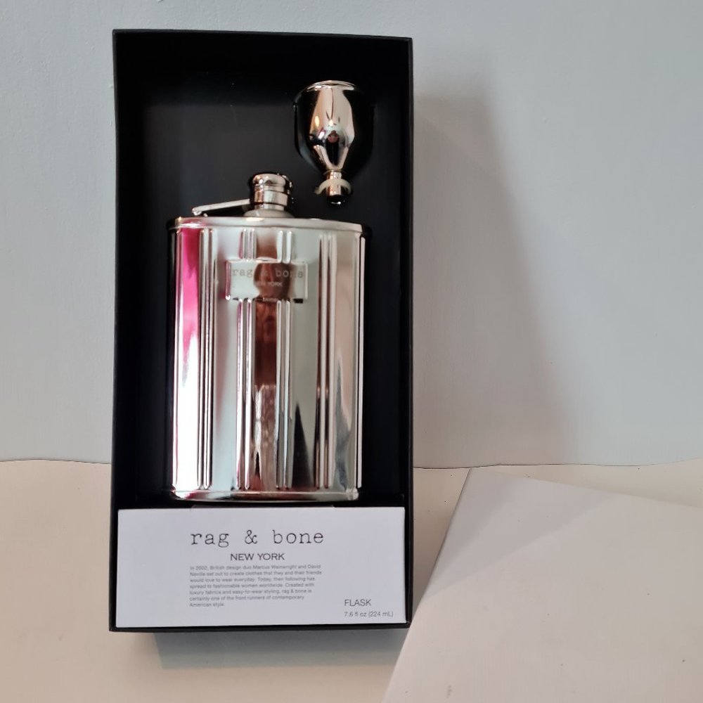 NWT Rag & Bone Flask Gift Boxed